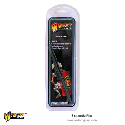 Hobby Tools, Warlord Games: Needle Files x3