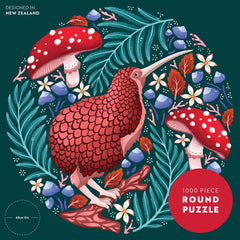 Catherine Marion: Kooky Kiwi 1000pc Round Puzzle