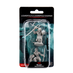 D&D Nolzur's Marvelous Miniatures: Lizardfolk & Lizardfolk Shaman