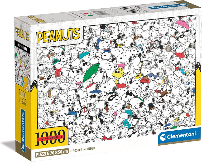 Impossible Peanuts 1000pc Compact Puzzle