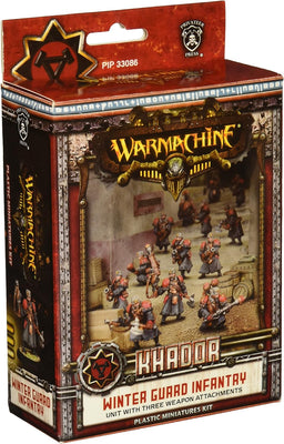 Miniatures, Warmachine: Khador – Winter Guard Infantry Unit