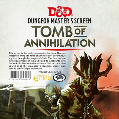 Role Playing Games, D&D Tomb of Annihilation DM Screen