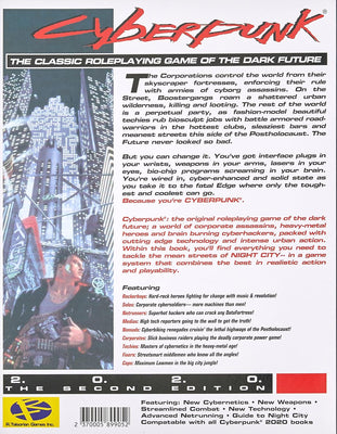 Role Playing Games, Cyberpunk 2020