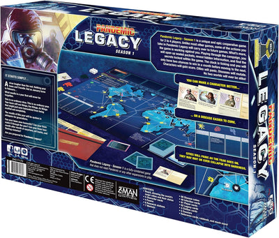 Board Games, Pandemic: Legacy Season 1 - Blue Edition