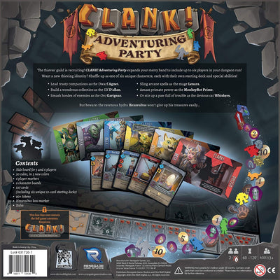 Deckbuilding Games, Clank! Adventuring Party