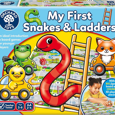 Traditional Games, My First Snakes & Ladders