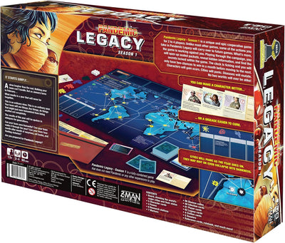 Cooperative Games, Pandemic: Legacy Season 1 - Red Edition