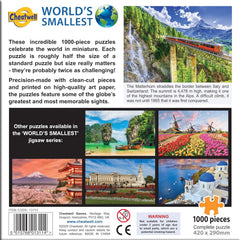 World's Smallest: Matterhorn 1000pc Puzzle