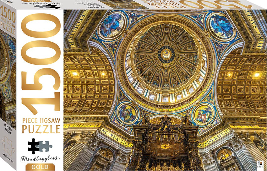 Mindbogglers Gold: St. Peter's Basilica 1500pc Puzzle