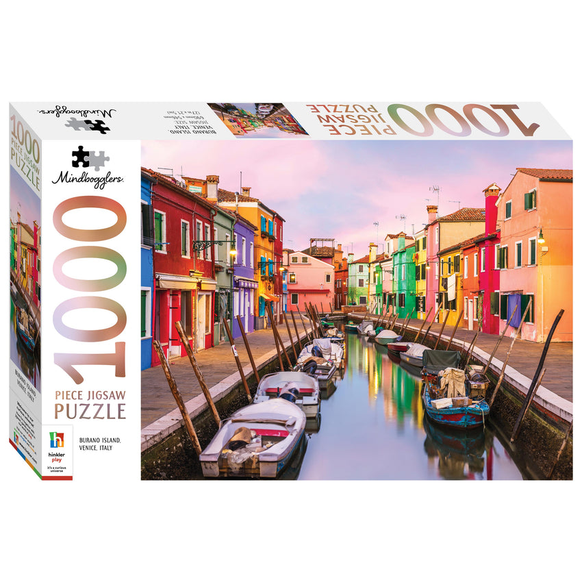 Mindbogglers: Burano Island Venice Italy 1000pc Puzzle