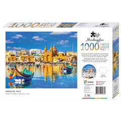 Mindbogglers: Marsaxlokk Malta 1000pc Puzzle