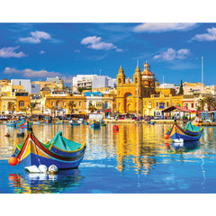 Mindbogglers: Marsaxlokk Malta 1000pc Puzzle