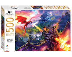 Mindbogglers Gold: Dragon Riders 500pc Puzzle