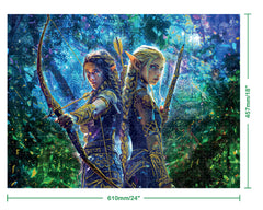 Mindbogglers Gold: Fae Fantasy 500pc Puzzle