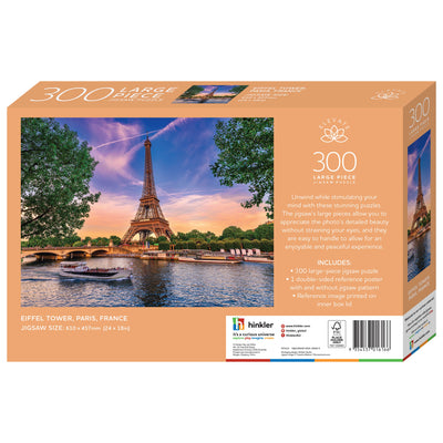 Jigsaw Puzzles, Elevate: Eiffel Tower Paris France 300pc Puzzle