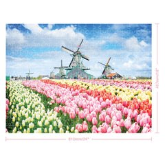 Elevate: Dutch Windmills Netherlands 300pc Puzzle