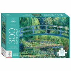 Elevate: BBridge Over a Pond of Water Lilies 300pc Puzzle