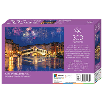 Jigsaw Puzzles, Elevate: Rialto Bridge Venice Italy 300pc Puzzle