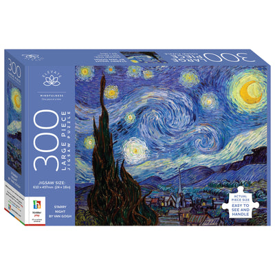 Jigsaw Puzzles, Elevate: Starry Night by Van Gogh 300pc Puzzle