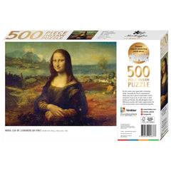 Mindbogglers Gold: Mona Lisa 500pc Puzzle