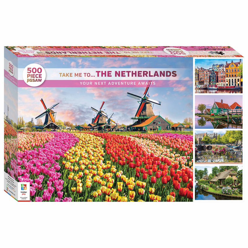 Mindbogglers: Take Me to the Netherlands 500pc Puzzle
