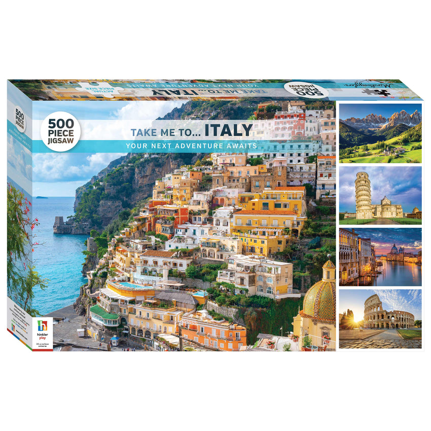 Mindbogglers: Take Me to Italy 500pc Puzzle