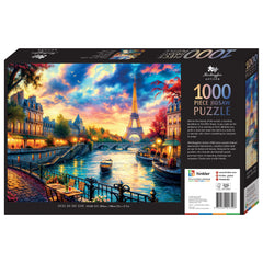 Mindbogglers Artisan: Eiffel on the Seine 1000pc Puzzle