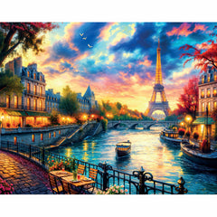 Mindbogglers Artisan: Eiffel on the Seine 1000pc Puzzle