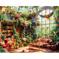 Mindbogglers Artisan: Greenhouse Library 1000pc Puzzle