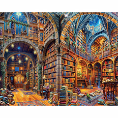 Mindbogglers Artisan: Magician's Library 1000pc Puzzle
