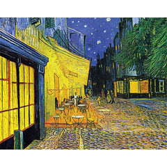 Mindbogglers Gold: Café Terrace by Van Gogh 1000pc Puzzle