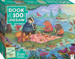 Book & 100-piece Jigsaw: Wind in the Willows 100pc Puzzle
