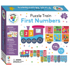 Building Blocks: Puzzle Train First Numbers