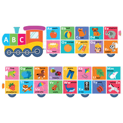 Building Blocks: Puzzle Train First Alphabet