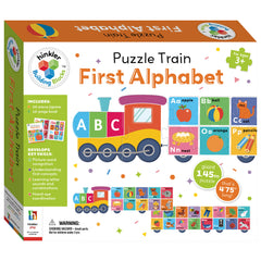 Building Blocks: Puzzle Train First Alphabet