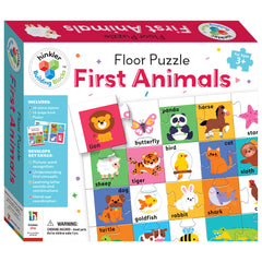 Building Blocks: Floor Puzzle First Animals