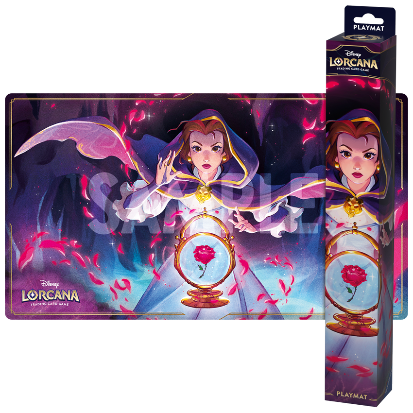 Disney Lorcana: Shimmering Skies Belle Playmat