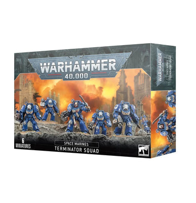 Miniatures, Space Marine Terminator Squad