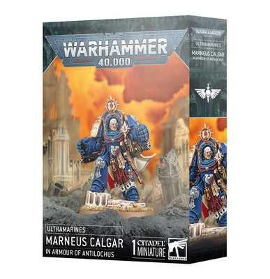 Games Workshop, Ultramarines: Marneus Calgar in Armour of Antilochus
