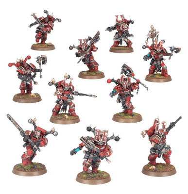 Miniatures, World Eaters: Khorne Berzerkers