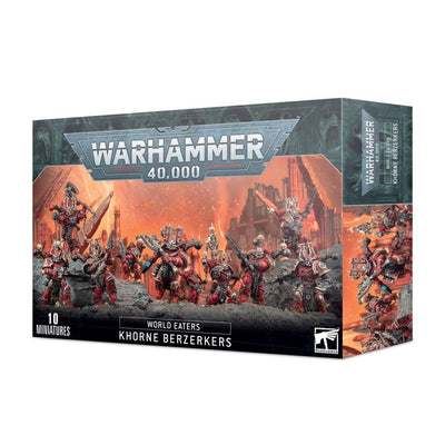 Miniatures, World Eaters: Khorne Berzerkers