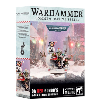 Miniatures, Da Red Gobbo's: A-bomb-inable Snowman