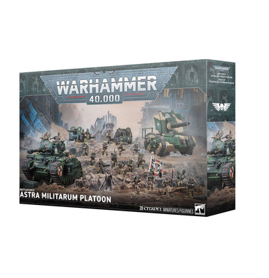Miniatures, Battleforce: Astra Militarum Platoon