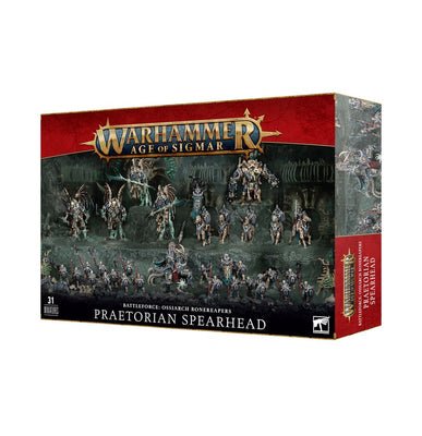 Miniatures, Battleforce: Ossiarch Bonereapers - Praetorian Spearhead