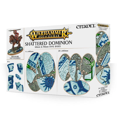 Accessories, Age of Sigmar: Shattered Dominion 60mm + 90mm Bases