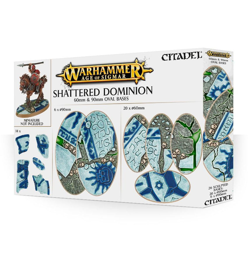 Age of Sigmar: Shattered Dominion 60mm + 90mm Bases