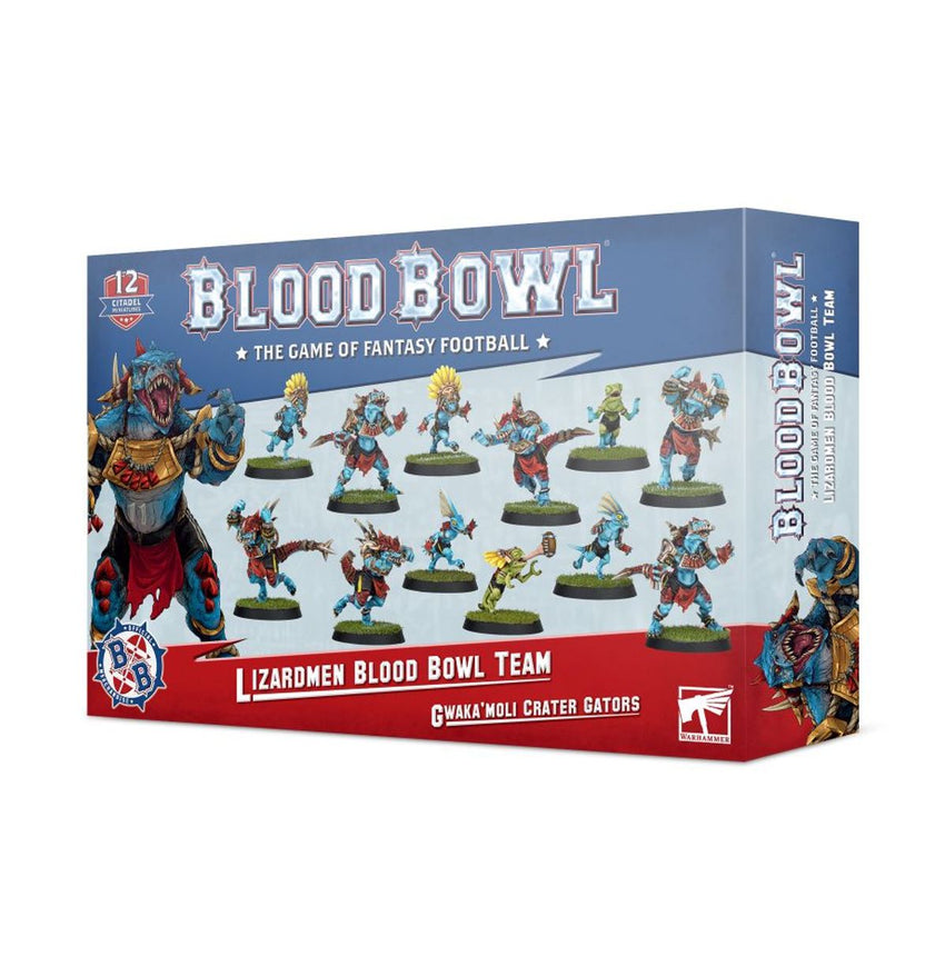 Lizardmen Blood Bowl Team: Gwaka’moli Crater Gators