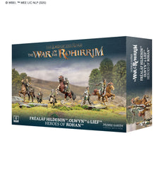 Middle-Earth Strategy Battle Game: Fréaláf Hildeson; Olwyn & Lief Heroes of Rohan