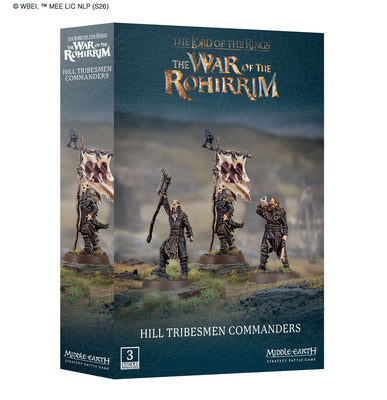 Games Workshop, Middle-Earth Strategy Battle Game: Hill Tribesmen Commanders