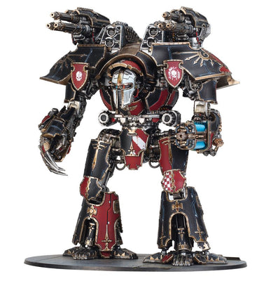 Miniatures, Legions Imperialis: Warlord Titan With Power Claw and Plasma Annihilator